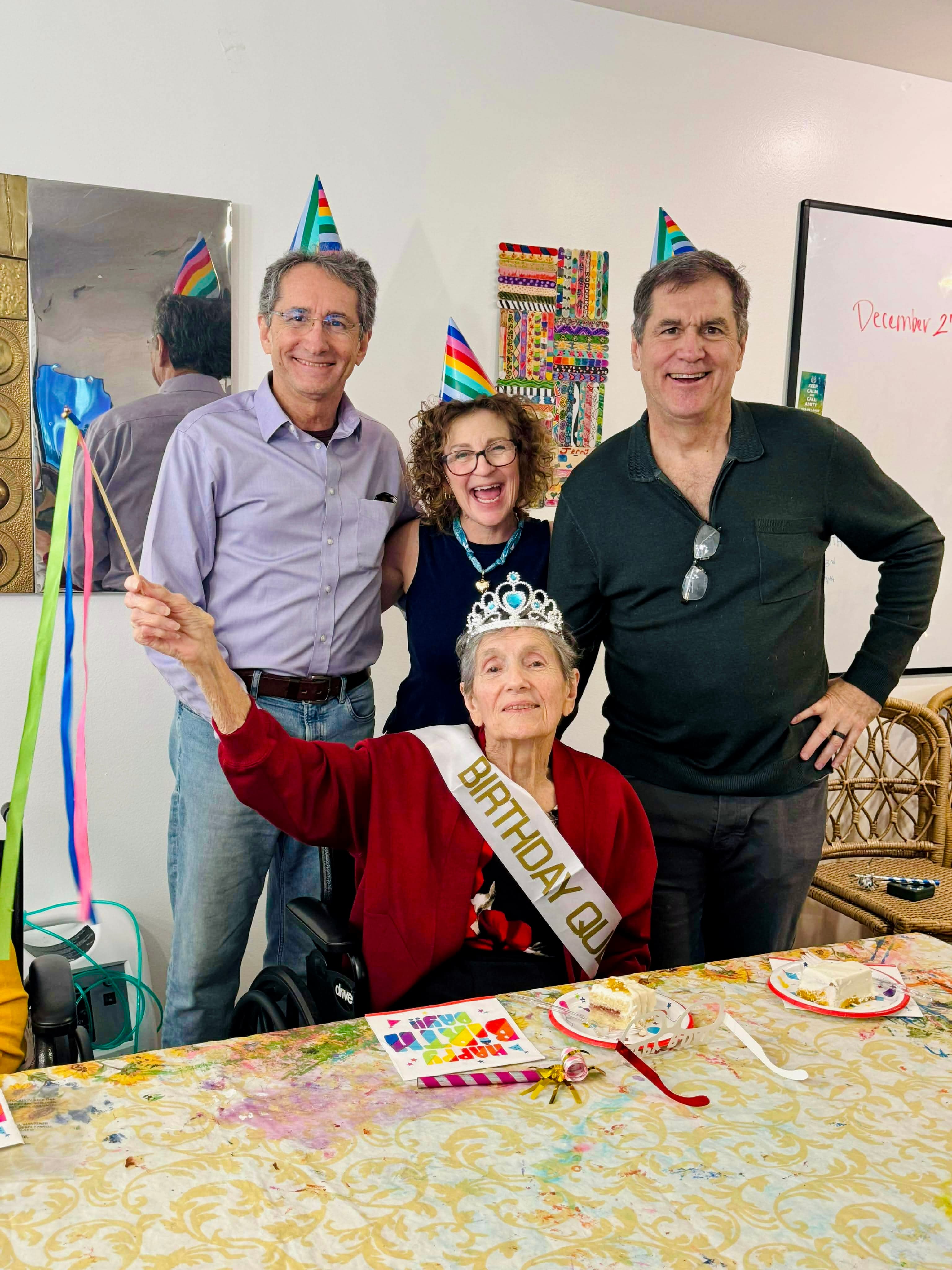 Birthday celebration at Timeless Care Homes